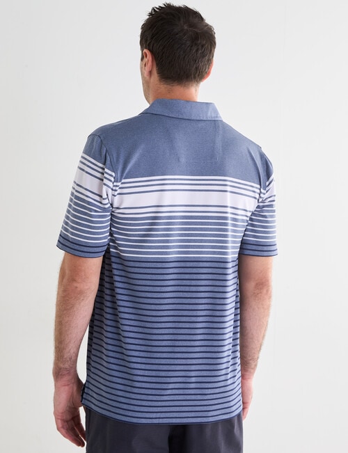 Line 7 Talbot Short Sleeve Polo Shirt, Light Blue product photo View 02 L