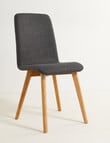 LUCA Furniture Tulsa Dining Chair, Grey product photo View 04 S