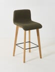 LUCA Furniture Tulsa Counter Stool, Green product photo