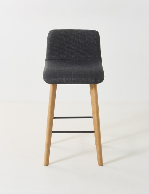 LUCA Furniture Tulsa Counter Stool, Grey product photo View 02 L