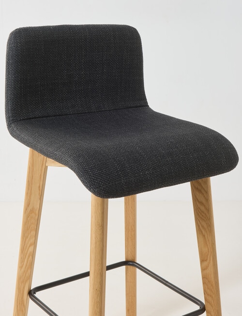 LUCA Furniture Tulsa Counter Stool, Grey product photo View 03 L