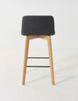 LUCA Furniture Tulsa Counter Stool, Grey product photo View 06 S