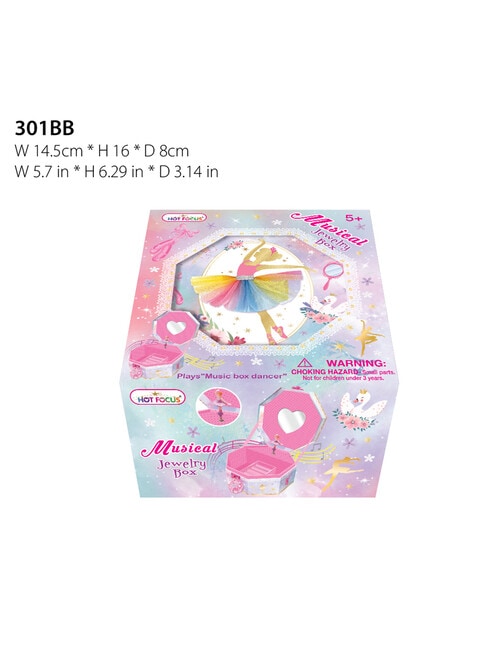 Hot Focus Musical Jewerlybox With Figurine product photo
