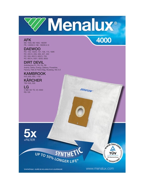Menalux 4000 Vacuum Bag product photo View 02 L