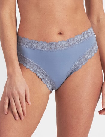 Jockey Woman Paris Micro Gee Brief, Smokey Blue product photo