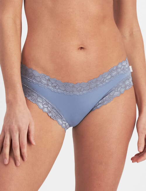 Jockey Woman Paris Micro Bikini Brief, Smokey Blue product photo