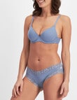 Jockey Woman Paris Micro Bikini Brief, Smokey Blue product photo View 02 S