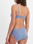 Jockey Woman Paris Micro Bikini Brief, Smokey Blue product photo View 03 S