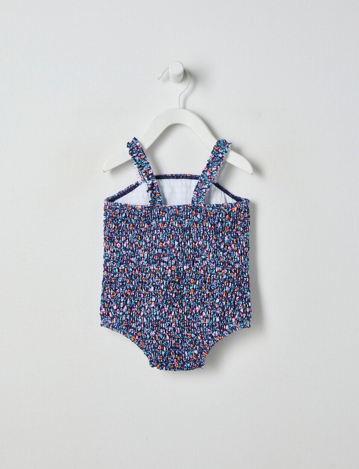 Teeny Weeny Floral Swimsuit, Navy Swimwear