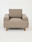 LUCA Furniture Bari Fabric Chair, Mocha product photo View 02 S