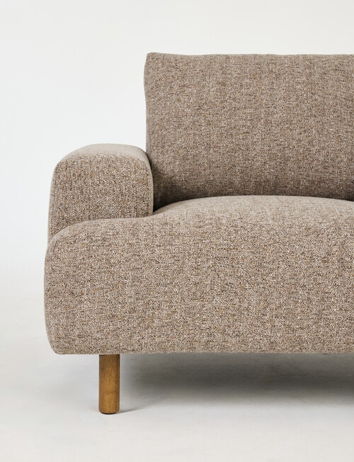 LUCA Furniture Bari Fabric Chair, Mocha product photo View 03 L