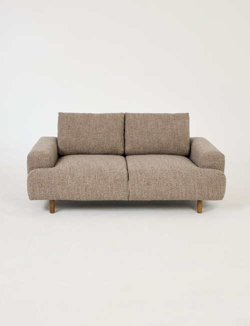 LUCA Furniture Bari Fabric 2 Seater Sofa, Mocha product photo View 02 L