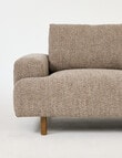 LUCA Furniture Bari Fabric 2 Seater Sofa, Mocha product photo View 03 S