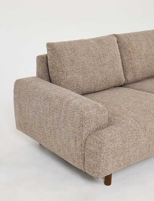 LUCA Furniture Bari Fabric 2 Seater Sofa, Mocha product photo View 04 L