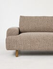 LUCA Furniture Bari Fabric 3 Seater Sofa, Mocha product photo View 03 S