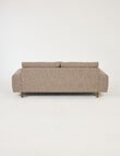 LUCA Furniture Bari Fabric 3 Seater Sofa, Mocha product photo View 06 S