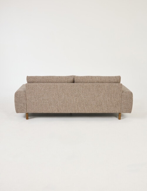 LUCA Furniture Bari Fabric 3 Seater Sofa, Mocha product photo View 06 L