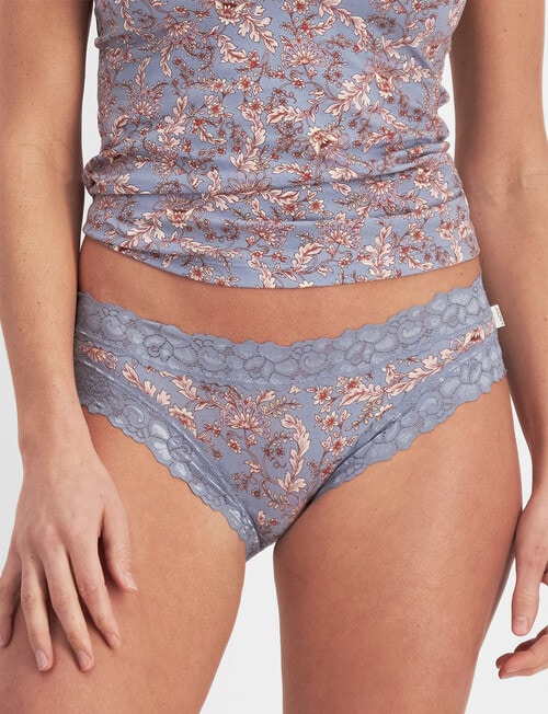 Jockey Woman Paris Cotton Bikini Brief, Mauve Magnolia product photo