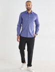 Laidlaw + Leeds Arrows Print Long Sleeve Shirt, Navy product photo View 03 S