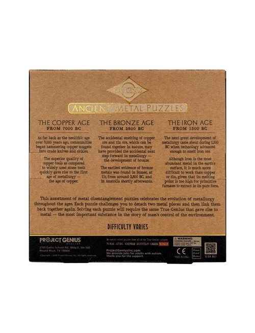 Project Genius Ancient Metal Collection, 12-Piece product photo View 05 L