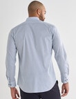 Laidlaw + Leeds Geo Ditsy Long Sleeve Shirt, White product photo View 02 S