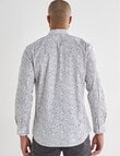 Laidlaw + Leeds Floral Text All Over Print, White product photo View 02 S
