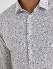 Laidlaw + Leeds Floral Text All Over Print, White product photo View 04 S