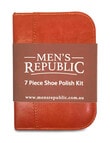 Mens Republic Shoe Shine Kit Zipper Bag, 7-Piece product photo