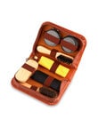 Mens Republic Shoe Shine Kit Zipper Bag, 7-Piece product photo View 02 S
