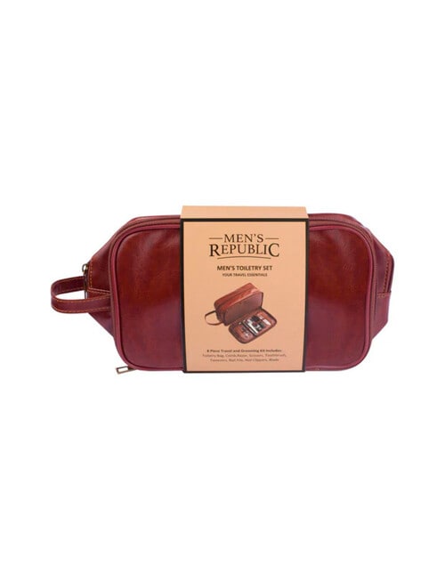 Mens Republic Shoe Toiletry Gromming Set, 8-Piece product photo