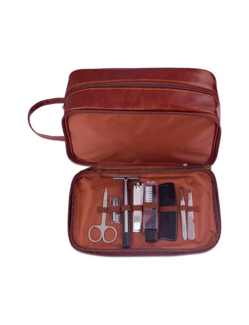 Mens Republic Shoe Toiletry Gromming Set, 8-Piece product photo View 02 L