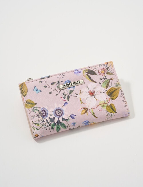 Pronta Moda Floral Med Wallet, Pink product photo