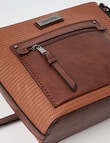Pronta Moda Seagrass Crossbody Bag, Brown product photo View 05 S
