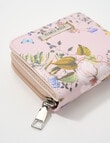 Pronta Moda Floral Small Wallet, Pink product photo View 05 S