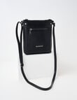 Pronta Moda Rivet Detail Small Crossbody Bag, Black product photo