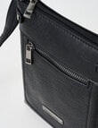 Pronta Moda Rivet Detail Small Crossbody Bag, Black product photo View 06 S