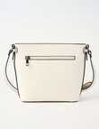 Pronta Moda Seagrass Crossbody Bag, Bone product photo View 02 S