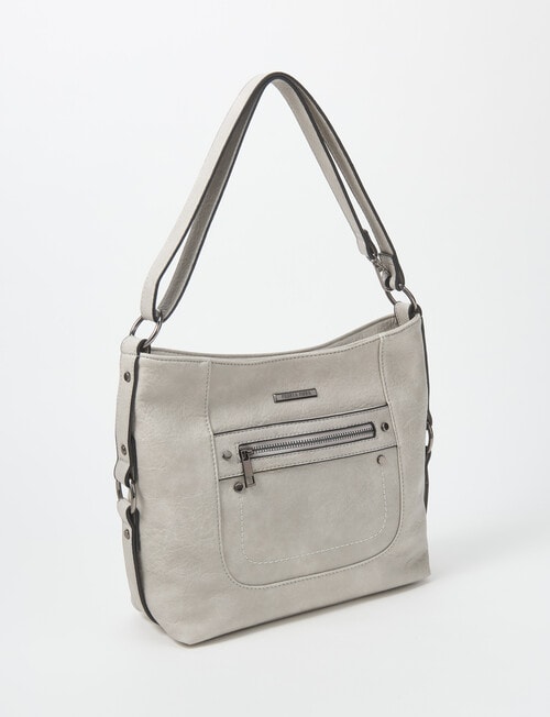 Pronta Moda Stitch Rivet Shopper Bag, Biscuit product photo