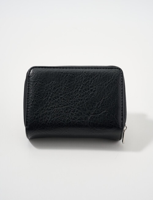 Pronta Moda Tab Wallet, Black product photo View 02 L
