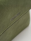 Pronta Moda Multi Comp Crossbody Bag, Avocado product photo View 05 S