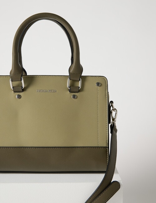 Pronta Moda Multi Colour Shopper Bag, Avocado product photo View 02 L