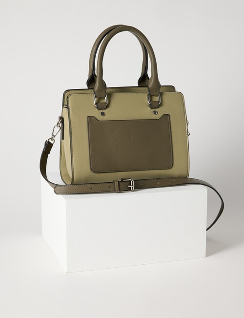 Pronta Moda Multi Colour Shopper Bag, Avocado product photo View 04 L