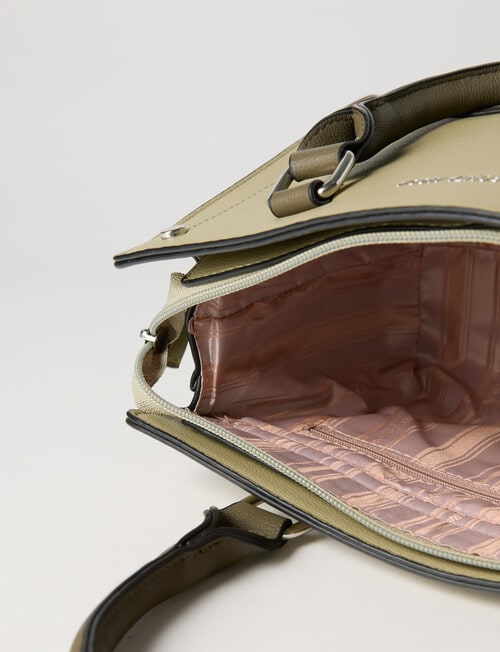 Pronta Moda Multi Colour Shopper Bag, Avocado product photo View 05 L