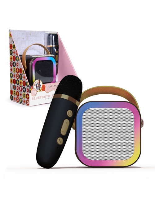 FAO Schwarz Bluetooth Karaoke Speaker With Wireless Microphone product photo