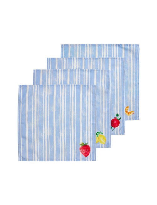 Porto Positano Napkins, Set of 4, 45cm, Multi Print product photo
