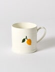 Bosa Coastal Lemon Mug, 12cm, Cream product photo