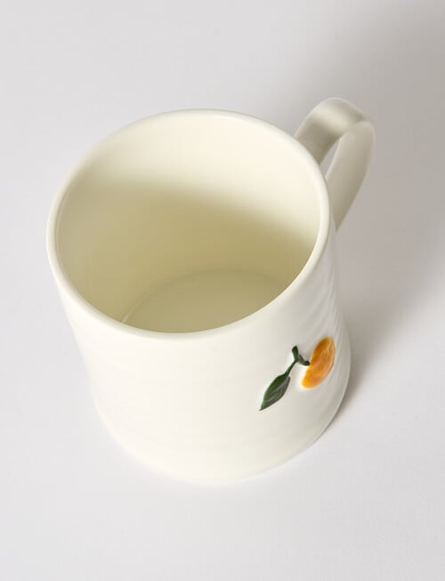 Bosa Coastal Lemon Mug, 12cm, Cream product photo View 02 L