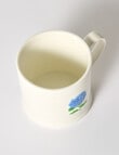 Bosa Coastal Hydrangea Mug, 12cm, Cream product photo View 02 S