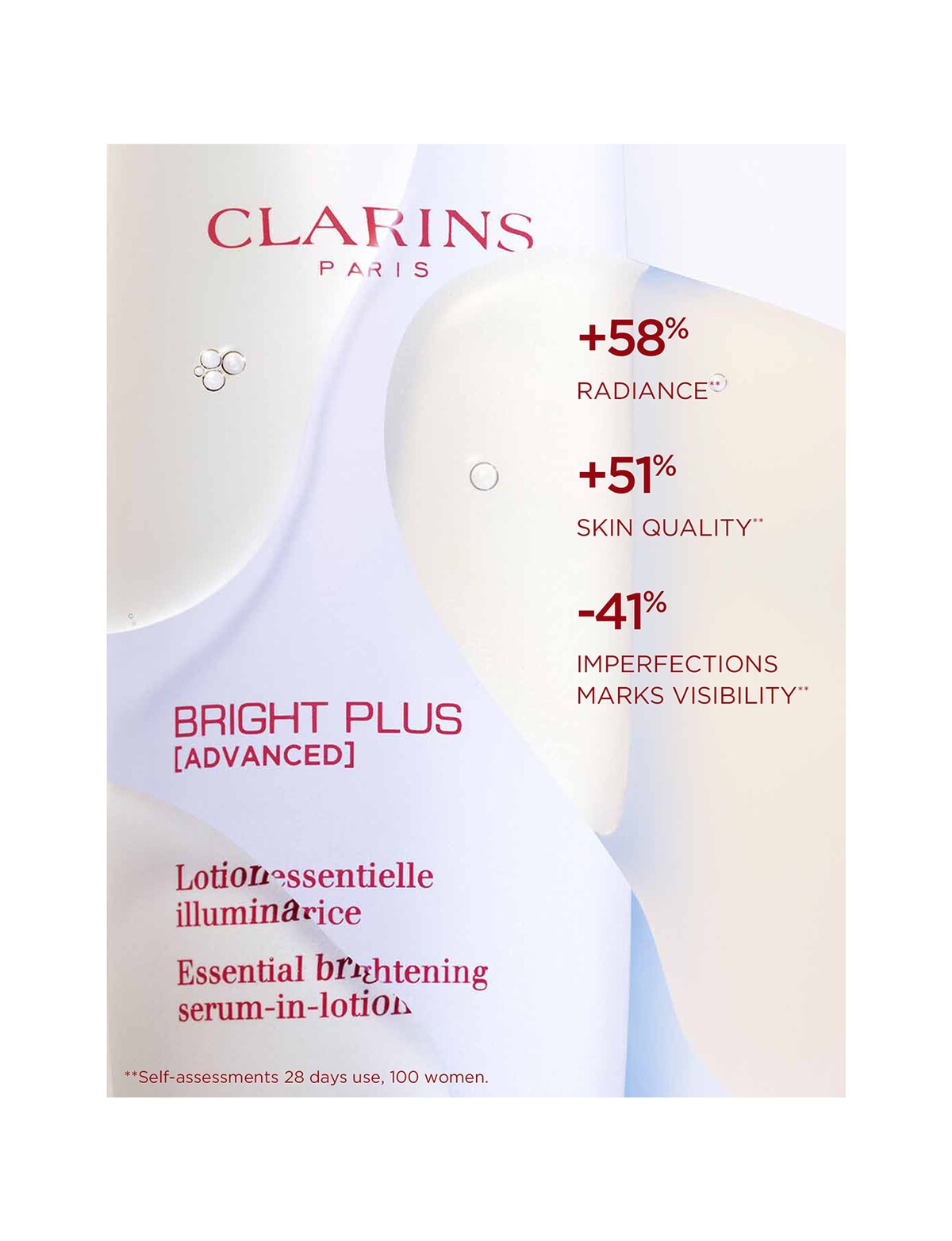 Clarins Bright Plus [Advanced] Serum-In-Lotion, 150ml - Moisturisers ...