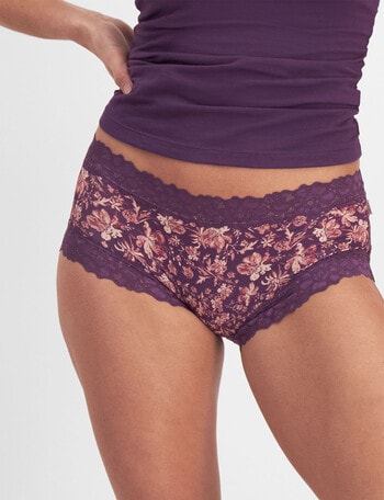 Jockey Woman Paris Micro Boyleg Brief, Night Garden product photo